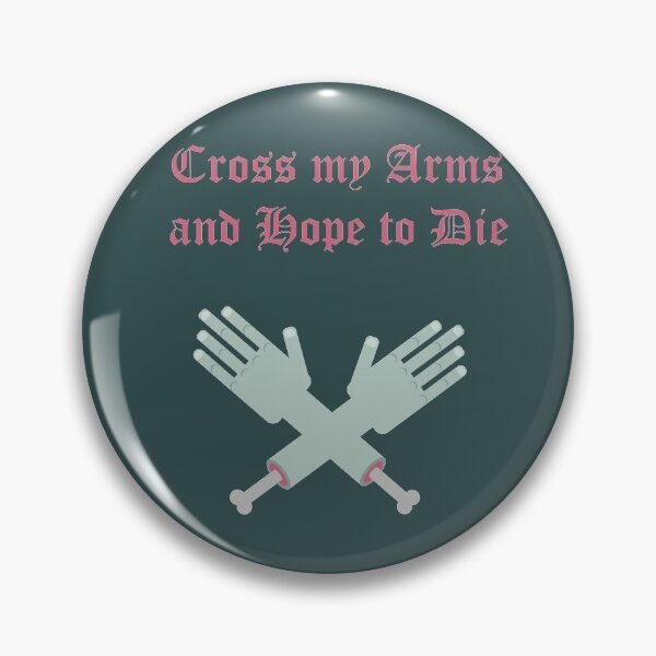 Item preview, Cross my zombie arms designed and sold by theinkypensieve.