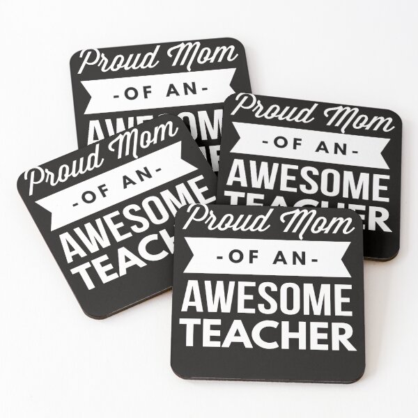 Item preview, Proud Mom of an awesome Teacher designed and sold by CambreLa.