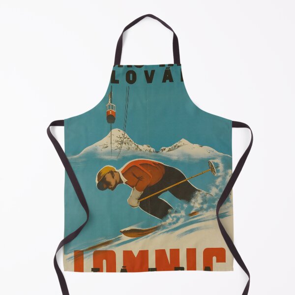 Item preview, retro classic Magas Tatra Szlovakia poster designed and sold by CorasPosters.