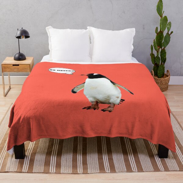 Item preview, No Hetero Penguin Image LGBT In Salmon Colour designed and sold by LuckyKermit.