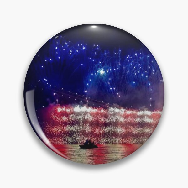 Item preview, Cascading Brooklyn Bridge Fireworks Circa 2019 designed and sold by prapa.