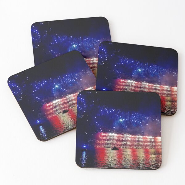 Item preview, Cascading Brooklyn Bridge Fireworks Circa 2019 designed and sold by prapa.