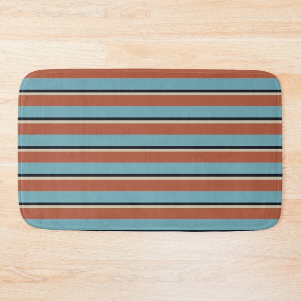 Item preview, Stripes in blue and orange designed and sold by chihuahuashower.