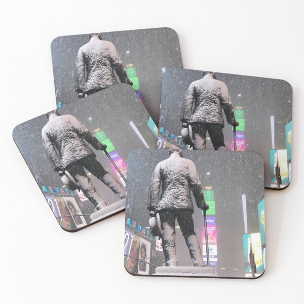 Item preview, Snowfall in Times Square Circa 2019 designed and sold by prapa.