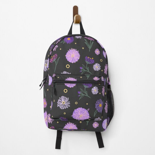 Item preview, Asters in Dark Grey -  Floral Series designed and sold by laracxxx.