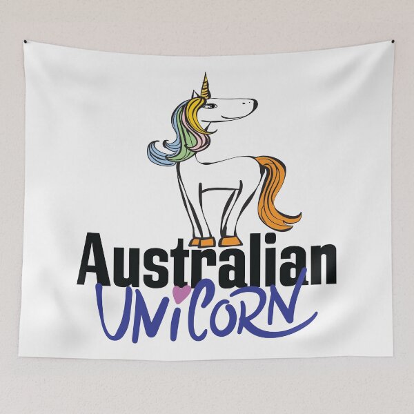 Item preview, Australian Unicorn designed and sold by ProjectX23.