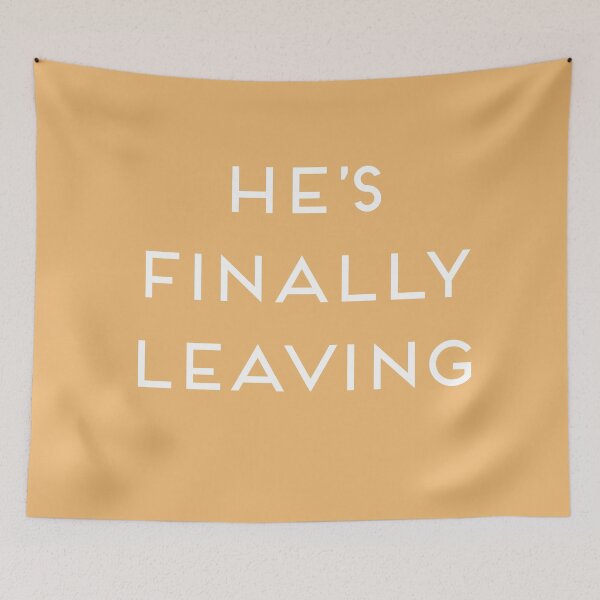 Item preview, He's Finally Leaving designed and sold by ekheart.