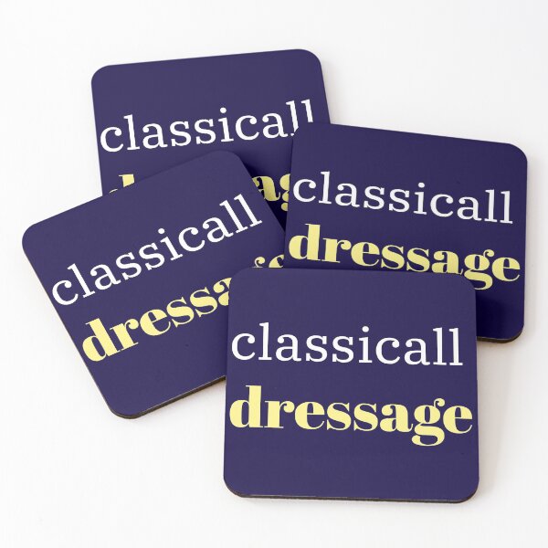 Item preview, classical dressage horse saying designed and sold by horseaddicted.