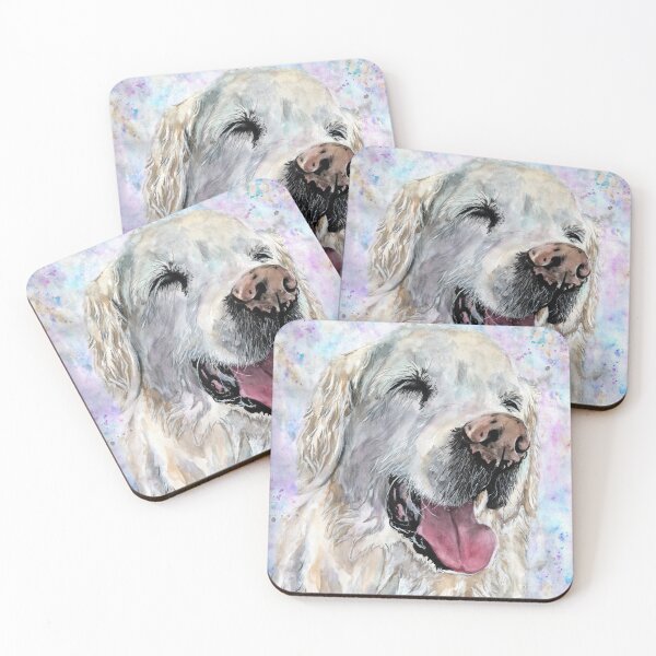 Item preview, Watercolour Golden Retriever designed and sold by SaltySerenity.
