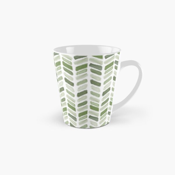Jungle Pattern Set | Green watercolor Pattern Tall Mug