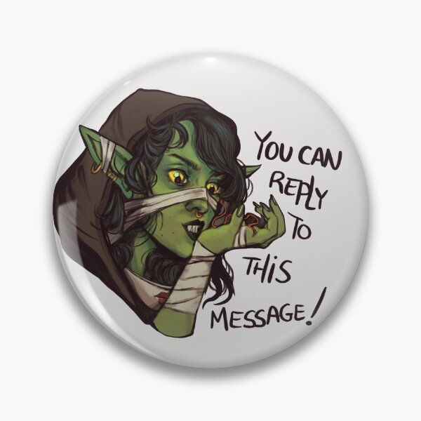 Item preview, You can reply to this message - Nott the Brave designed and sold by thepandemonium.