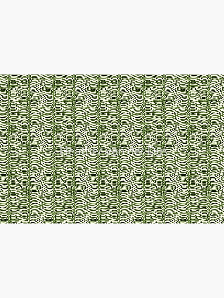 Jungle Pattern Set | Green tropical leaf pattern by vanderdys