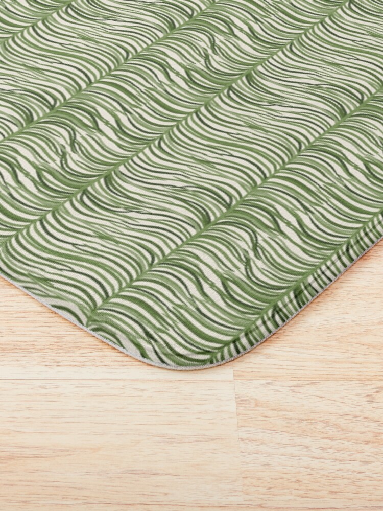 Alternate view of Jungle Pattern Set | Green tropical leaf pattern Bath Mat