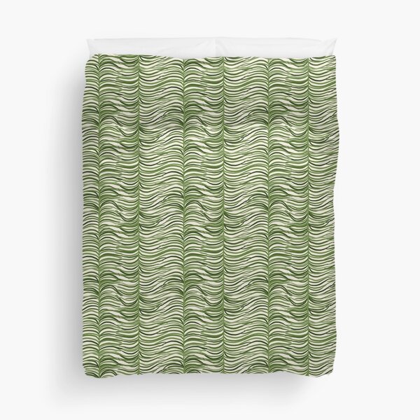 Jungle Pattern Set | Green tropical leaf pattern Duvet Cover