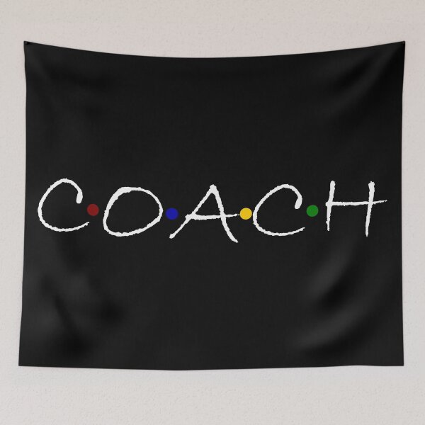 Item preview, Coach (white typography) designed and sold by Deegital18.
