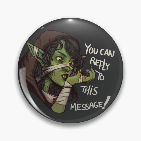 Item preview, You can reply to this message - Nott the Brave designed and sold by thepandemonium.