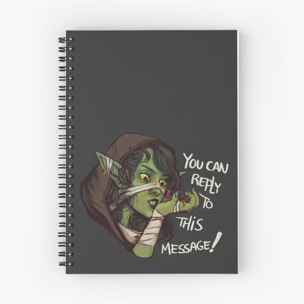Item preview, You can reply to this message - Nott the Brave designed and sold by thepandemonium.