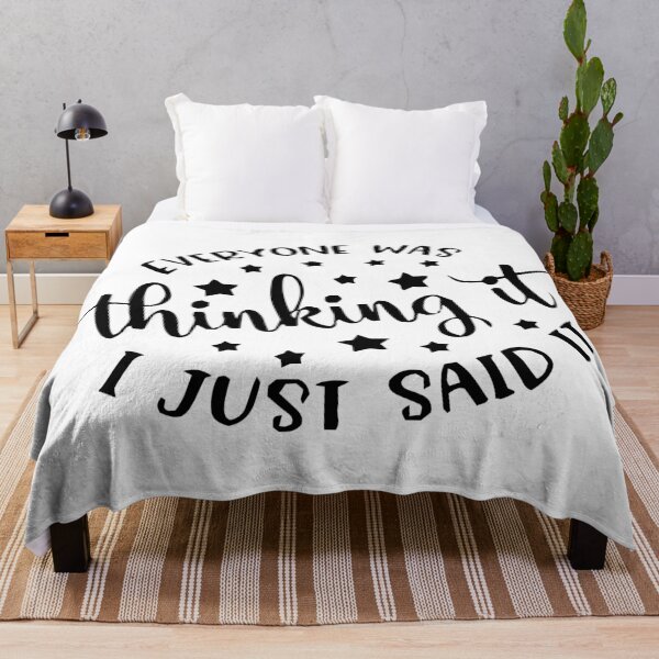Item preview, Everyone was thinking it i just said it designed and sold by MousaObaid.