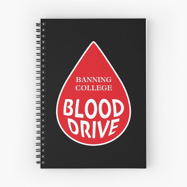 Item preview, Songs for the Deaf Banning College Blood Drive Logo designed and sold by vulpesantiquus.