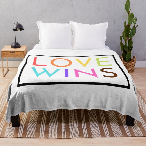 Item preview, Love Wins LGBT+ designed and sold by CJ Vanderbeek.