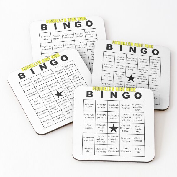 Item preview, Brooklyn nine nine bingo card designed and sold by Pa-tr0-clus.