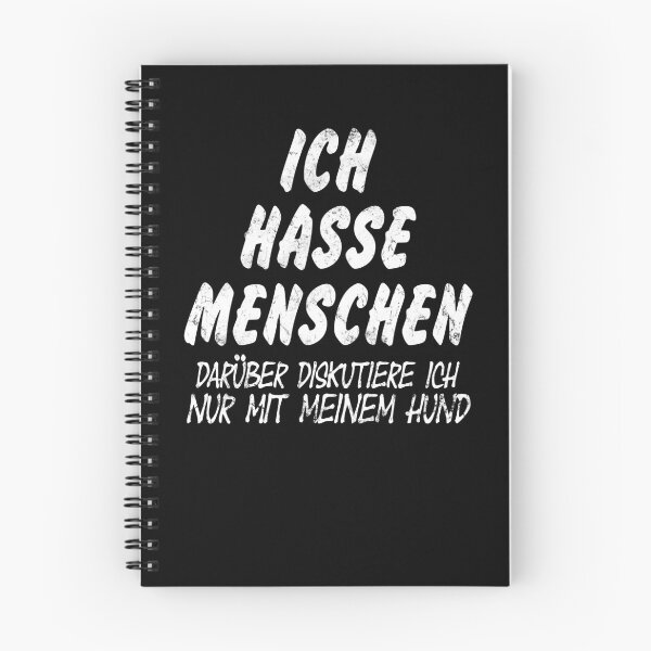 Artikelvorschau, Ich hasse Menschen, lustiges Hunde Liebhaber  entworfen und verkauft von Renergie.