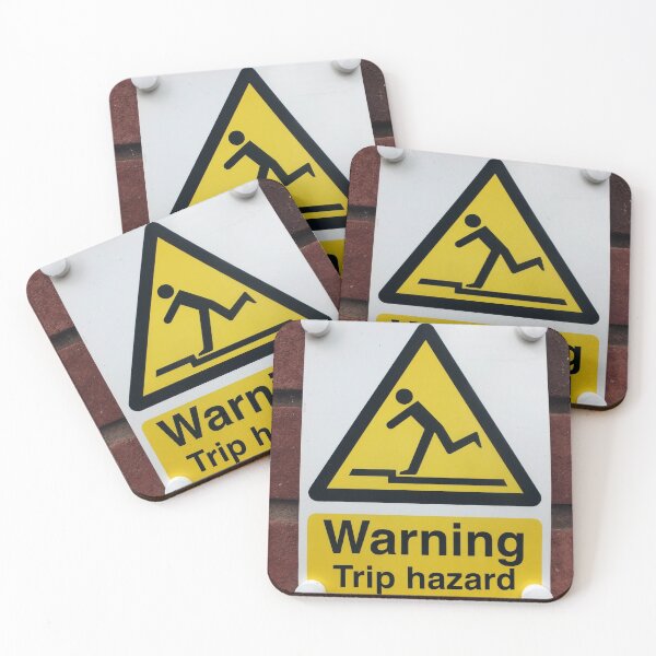 Item preview, Trip Hazard Warning Sign	 designed and sold by pinkal.