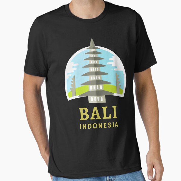 Item preview, Bali Island of Gods Hindu Temple Indonesia designed and sold by Hoiho Adventure Shirts.