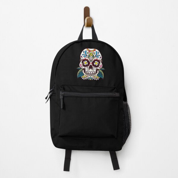 Item preview, Colorfull Flower Sugar Skull Dia de Los Muertos designed and sold by BornDesign.