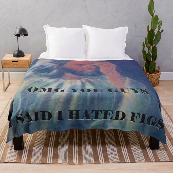 Item preview, OMG You Guys I Said I Hated Figs LGBT Jesus Meme With Patchwork Filter designed and sold by LuckyKermit.