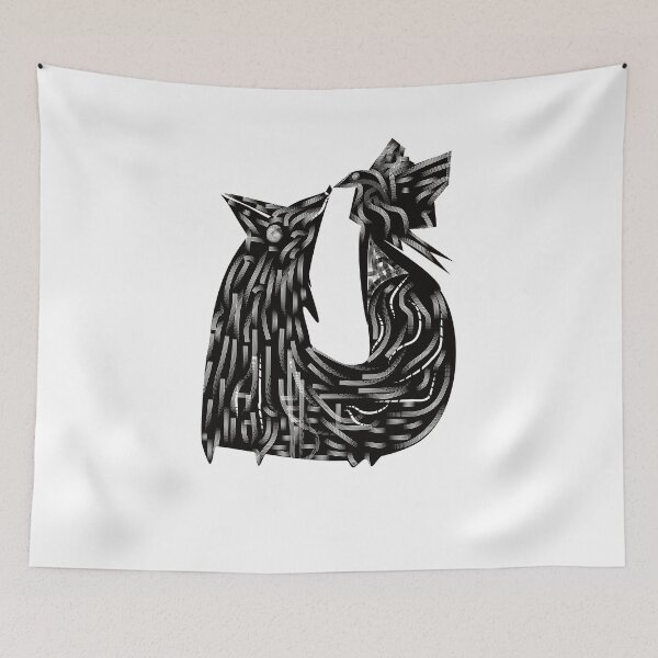 Item preview, Fox and Raven - Wheel of Time designed and sold by outofflow.