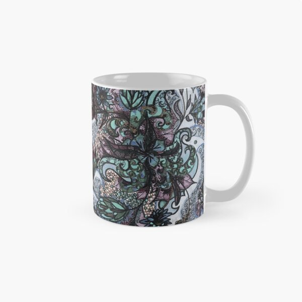 Item preview, Textile Tattoo Mandala Pale Blue designed and sold by AstridS.