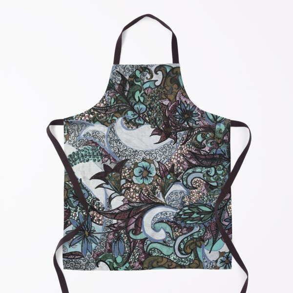 Item preview, Textile Tattoo Mandala Pale Blue designed and sold by AstridS.
