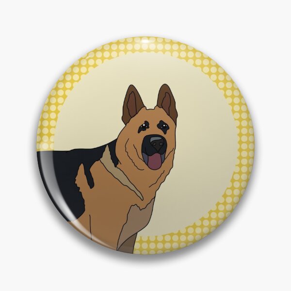Item preview, Cute Yellow German Shepard Design designed and sold by Laya & co..
