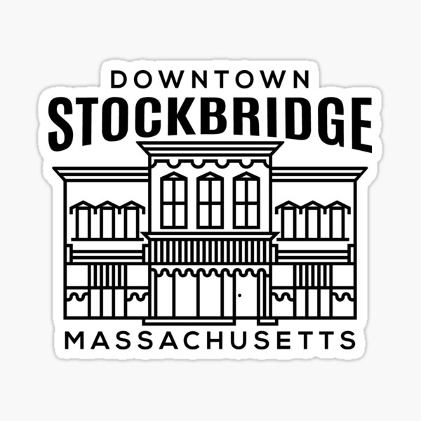 Item preview, Downtown Stockbridge MA designed and sold by HalpinDesign.
