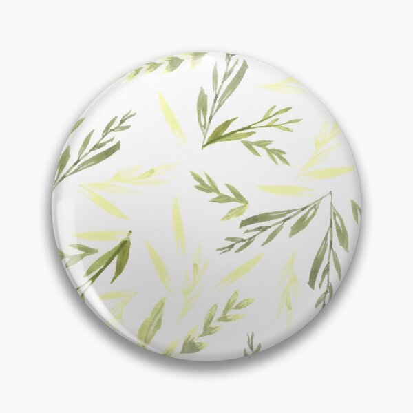 Item preview, green watercolor leaves designed and sold by Nancy Scotch.