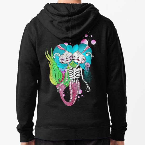Mermaid Twins Kapuzenjacke