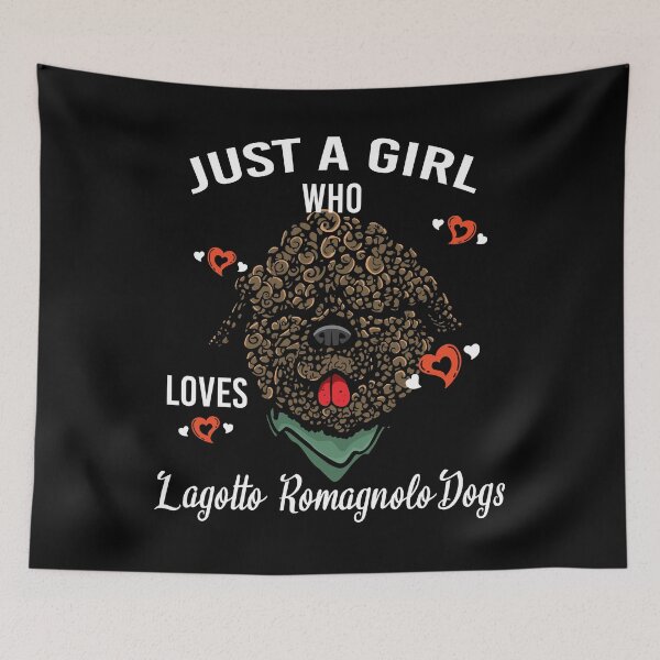 Item preview, Just A Girl Who Loves Lagotto Romagnolo Dogs   designed and sold by BornDesign.