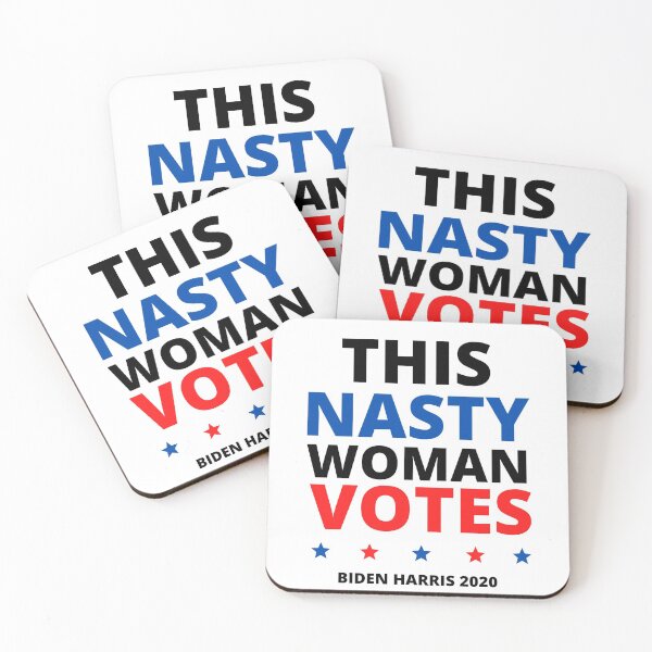 Item preview, This Nasty Woman Votes Biden Harris 2020 Feminist Election designed and sold by patternarium.