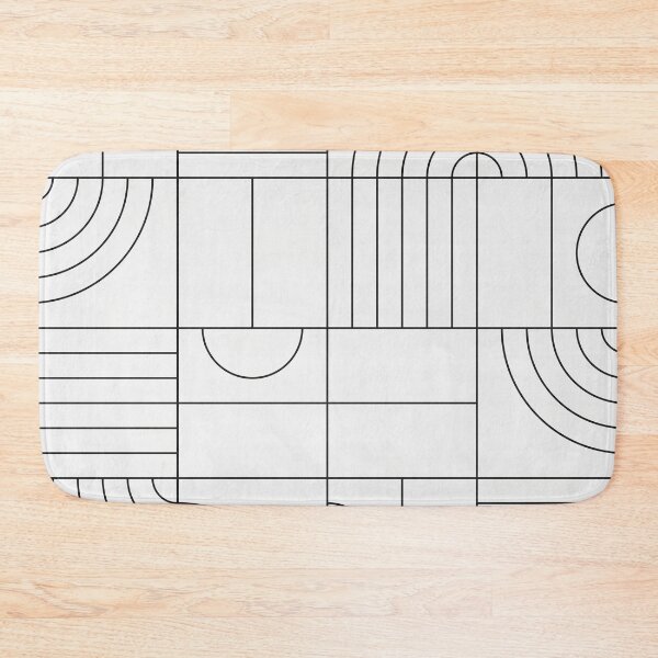 Item preview, My Favorite Geometric Patterns No.19 - White designed and sold by Zoltan Ratko.
