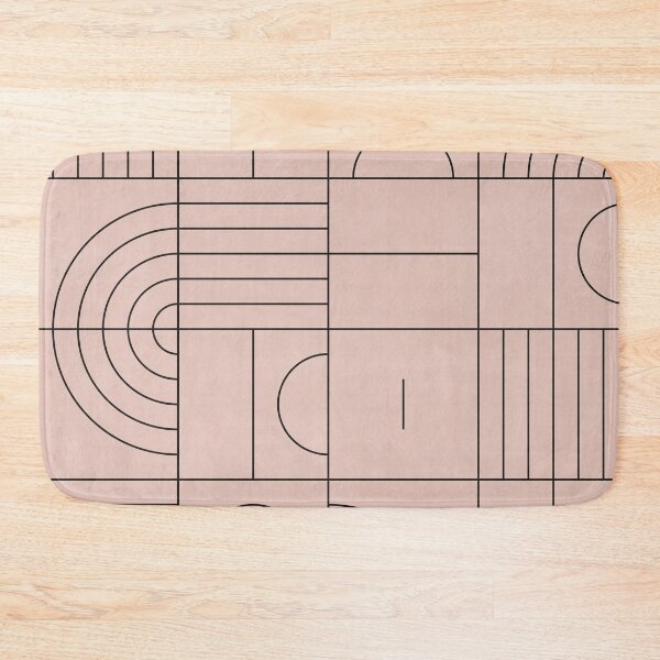 Item preview, My Favorite Geometric Patterns No.20 - Pale Pink designed and sold by Zoltan Ratko.