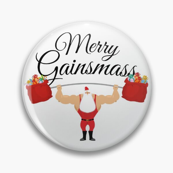 Item preview, Christmas Gains | Weight Lifting Santa | Christmas Gift | Hench designed and sold by itsokaybyme.