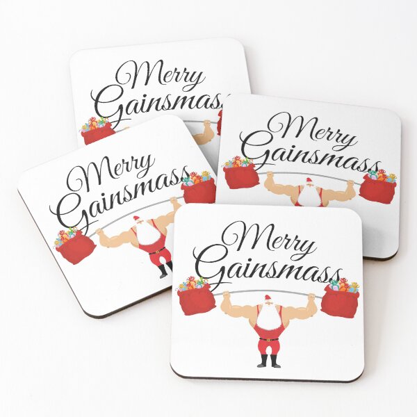 Item preview, Christmas Gains | Weight Lifting Santa | Christmas Gift | Hench designed and sold by itsokaybyme.
