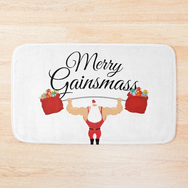 Item preview, Christmas Gains | Weight Lifting Santa | Christmas Gift | Hench designed and sold by itsokaybyme.