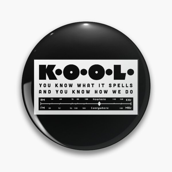 Item preview, Songs for the Deaf KOOL Radio Station Logo designed and sold by vulpesantiquus.