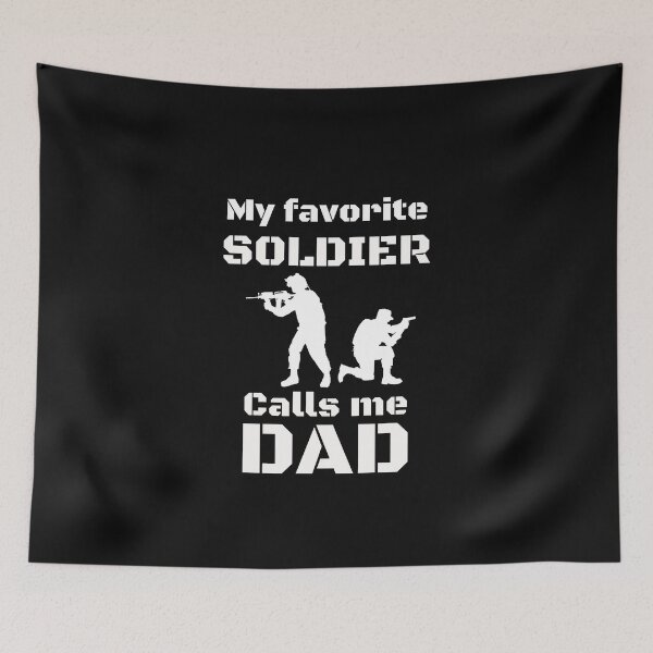 Item preview, My Favorite Soldier Calls Me Dad, I love my solider designed and sold by KOOL Studio.