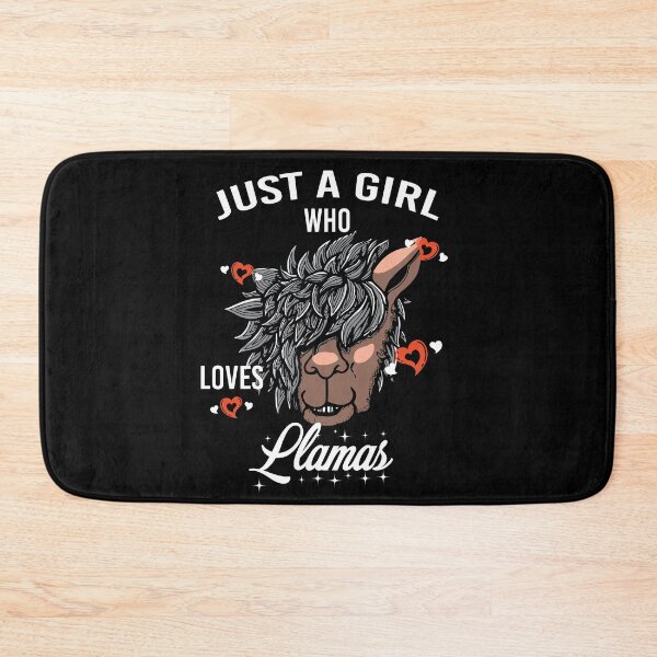 Item preview, Just A Girl Who Loves Llamas & Alpaca Lover   designed and sold by BornDesign.