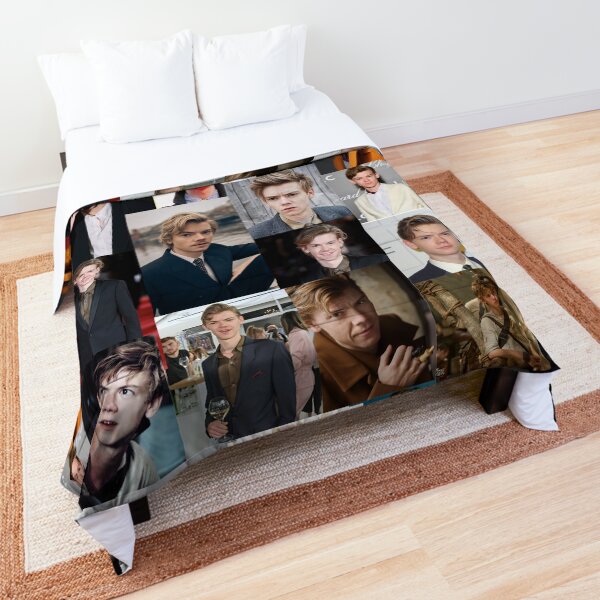 thomas brodie-sangster collage Colcha