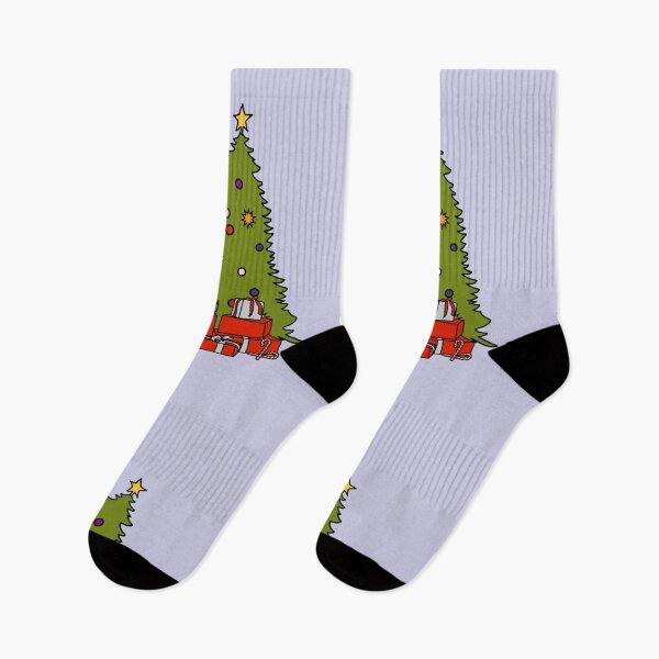 Item preview, Santa Frog and Christmas Tree designed and sold by ellenhenry.