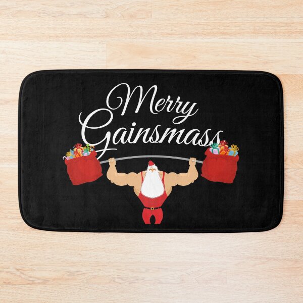 Item preview, Christmas Gains | Weight Lifting Santa | Christmas Gift | Hench designed and sold by itsokaybyme.